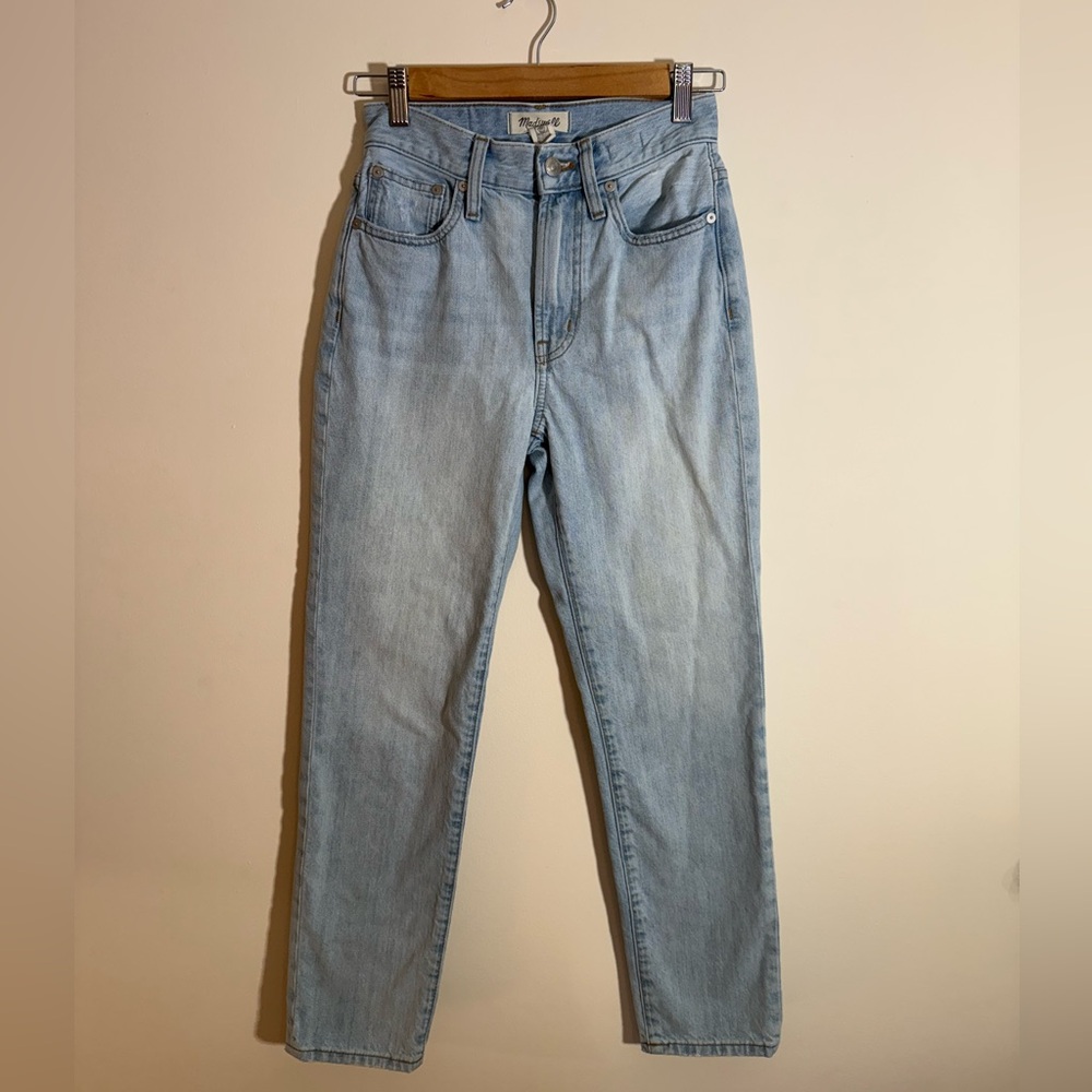 Madewell The Perfect Vintage Light Wash Jean Size 23